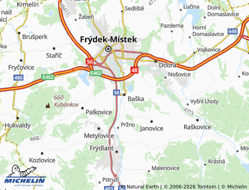 Mappa MICHELIN Baška - ViaMichelin