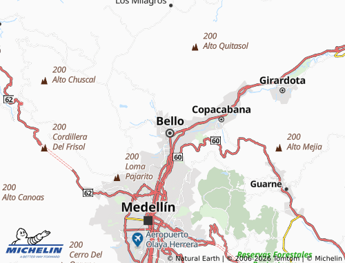Carte MICHELIN Prado - ViaMichelin