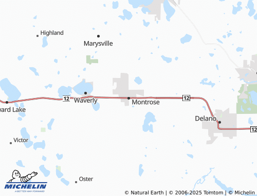 MICHELIN-Landkarte Montrose - ViaMichelin