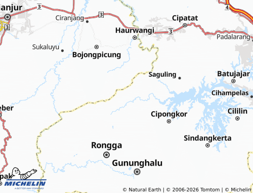 Carte MICHELIN Cibitung - ViaMichelin