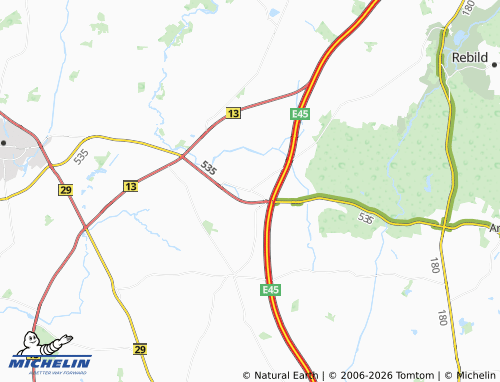 Kaart MICHELIN Haverslev - ViaMichelin