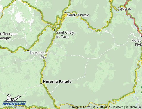 Mapa MICHELIN Mas-de-Val - ViaMichelin