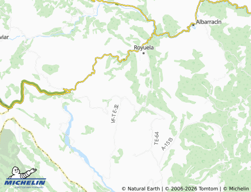MICHELIN Moscardón map - ViaMichelin