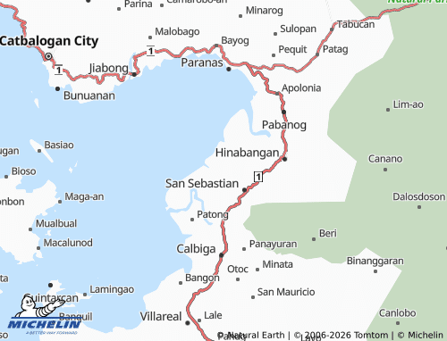 MICHELIN Dolores map - ViaMichelin