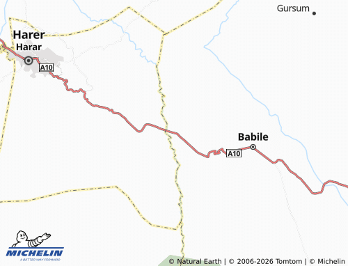 Mappa MICHELIN Arer - ViaMichelin