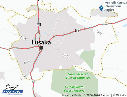 Mapa MICHELIN Tukunka - ViaMichelin