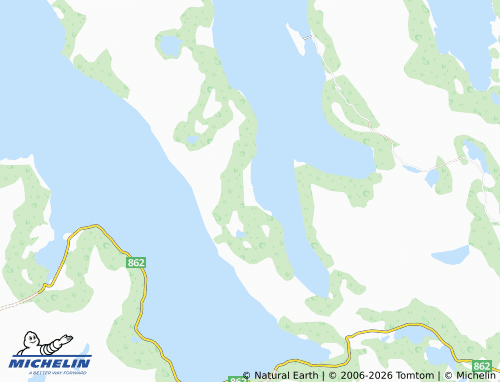 Mappa MICHELIN Fjordgard - ViaMichelin