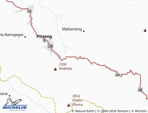 MICHELIN Pontseng map - ViaMichelin