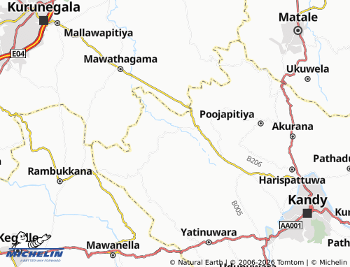 MICHELIN Naranwala2 map - ViaMichelin