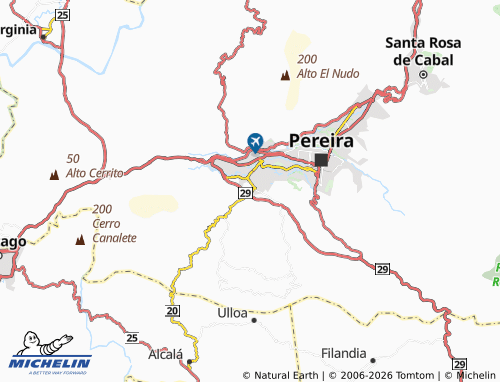 Mappa MICHELIN Puerta de Alcalá - ViaMichelin