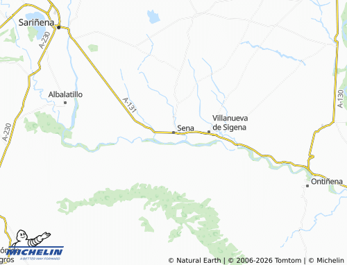 Mapa MICHELIN Sena - ViaMichelin