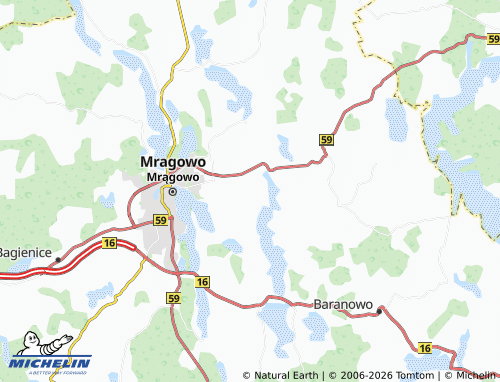 MICHELIN Piotrówka map - ViaMichelin