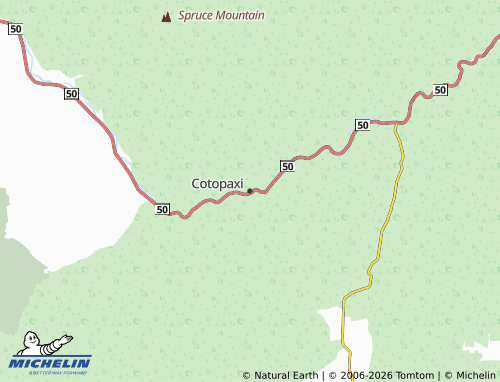 Mappa MICHELIN Cotopaxi - ViaMichelin