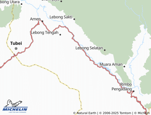 MICHELIN Bukit Nibung map - ViaMichelin