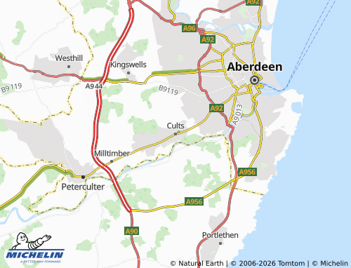 Carte MICHELIN Cults - ViaMichelin