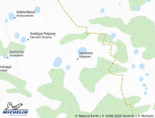 MICHELIN-Landkarte Markovo - ViaMichelin