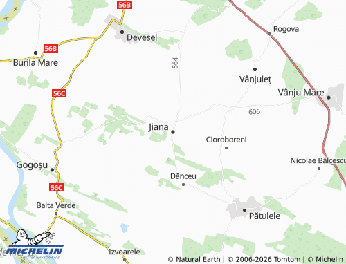 Mappa MICHELIN Jiana - ViaMichelin
