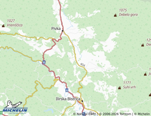 Mapa MICHELIN Zagorje - ViaMichelin