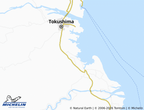Mappa MICHELIN Komatsushima - ViaMichelin