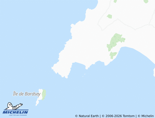 Carte MICHELIN Aberdaron - ViaMichelin