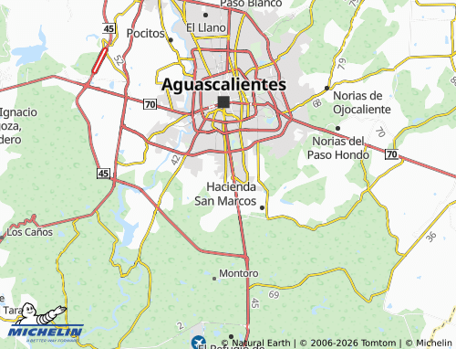 Mappa MICHELIN San Francisco del Arenal - ViaMichelin