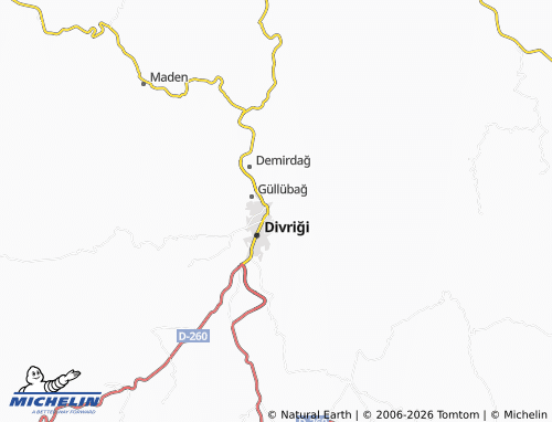 MICHELIN Kalealtı map - ViaMichelin