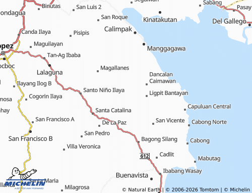Mappa MICHELIN Magallanes - ViaMichelin