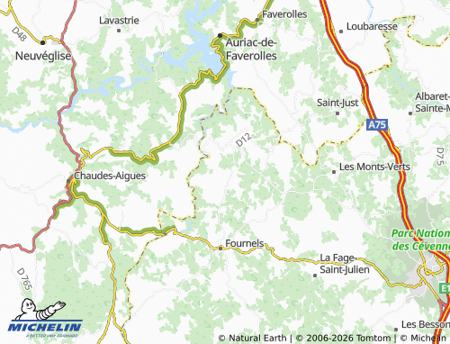 Mappa MICHELIN Montaigut - ViaMichelin
