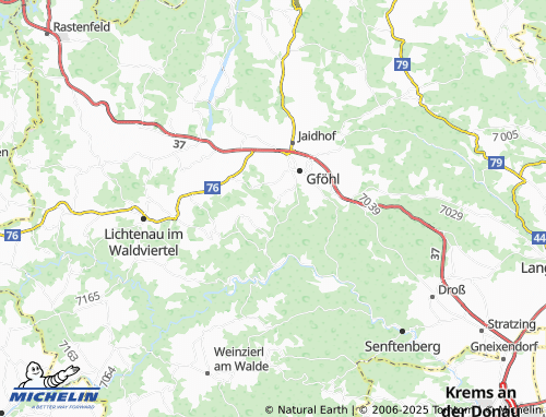 MICHELIN-Landkarte Litschgraben - ViaMichelin