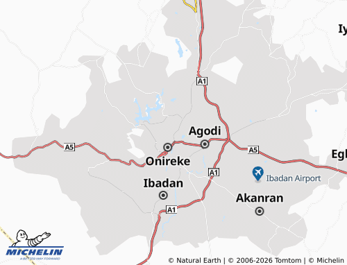 Mapa MICHELIN Ore Meji - ViaMichelin