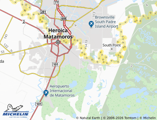 Mappa MICHELIN Junta de Aguas - ViaMichelin