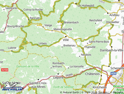 Mapa MICHELIN Breitenau - ViaMichelin