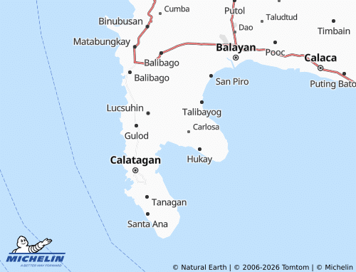 MICHELIN Bucal map - ViaMichelin