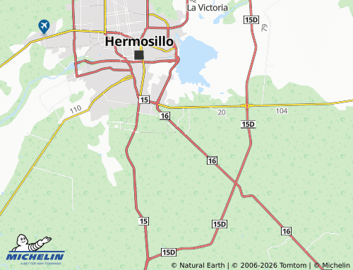 MICHELIN Diligencias map - ViaMichelin