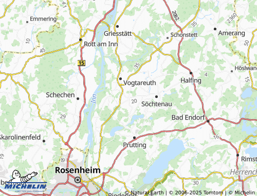 Mappa MICHELIN Straßkirchen - ViaMichelin