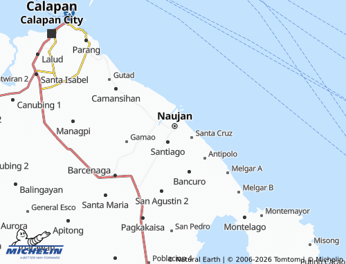 MICHELIN Poblacion 1 map - ViaMichelin