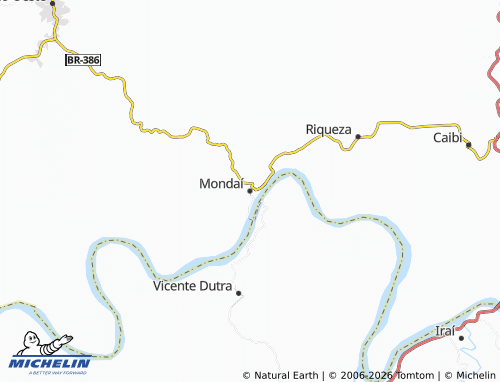 Mapa MICHELIN Mondaí - ViaMichelin