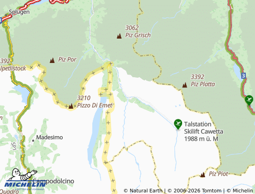 Mapa MICHELIN Cröt - ViaMichelin