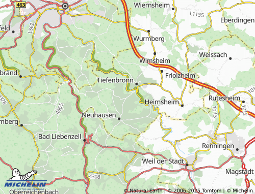 Mapa MICHELIN Steinegg - ViaMichelin