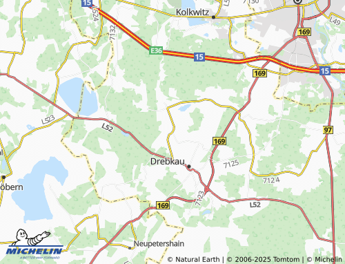 MICHELIN Siewisch map - ViaMichelin