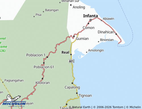 Mapa MICHELIN Real - ViaMichelin