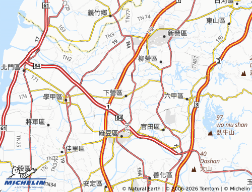 Mappa MICHELIN xia ying qu - ViaMichelin