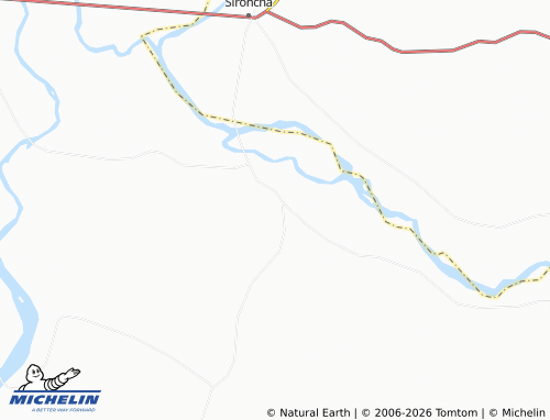 MICHELIN Mahadeopur map - ViaMichelin