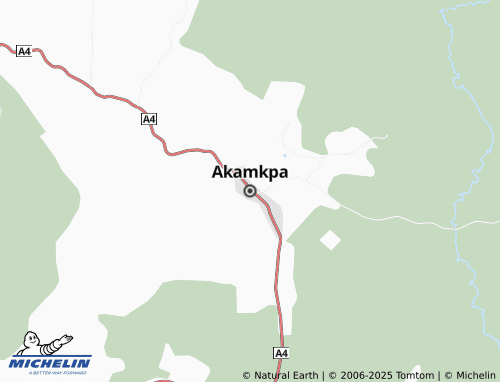 MICHELIN Akamkpa map - ViaMichelin