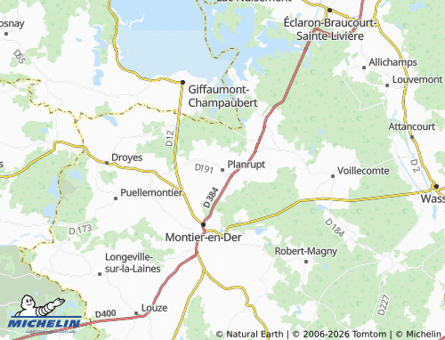 Mappa MICHELIN Planrupt - ViaMichelin