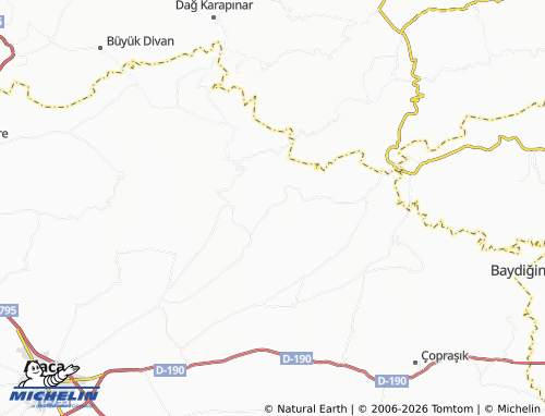 Mappa MICHELIN Akpınar - ViaMichelin