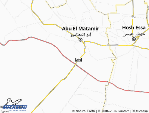 Mapa MICHELIN Munsha'at Tharwat - ViaMichelin