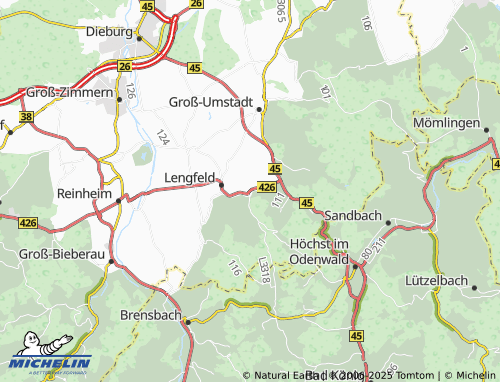 MICHELIN-Landkarte Zipfen - ViaMichelin