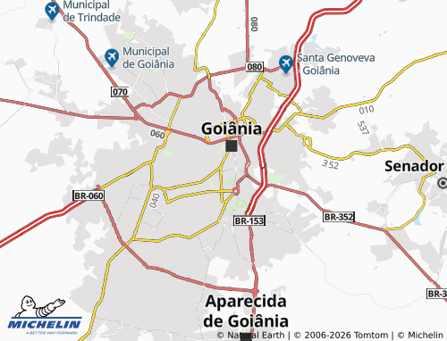 Mappa MICHELIN Setor Marista - ViaMichelin