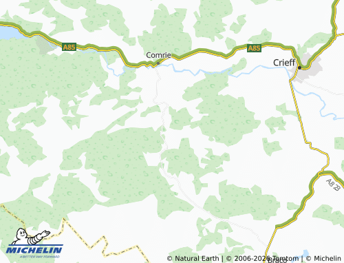 Carte MICHELIN Culloch - ViaMichelin